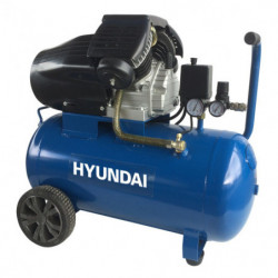 Twin cylinder air compressor 50 L 3 hp 369 L/min
