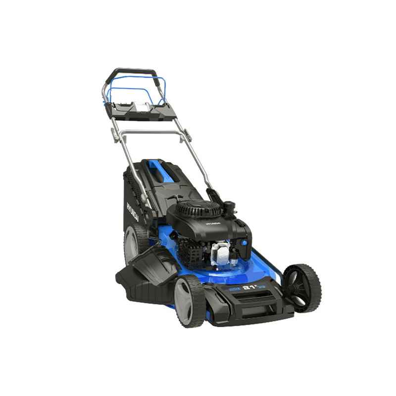 Petrol lawn mower - self-propelled  224 cm³ 53 cm - electric and recoil start 