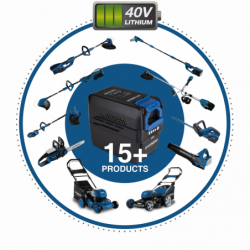 Pack Batterie 40V 4Ah + chargeur  - Plateforme 4 