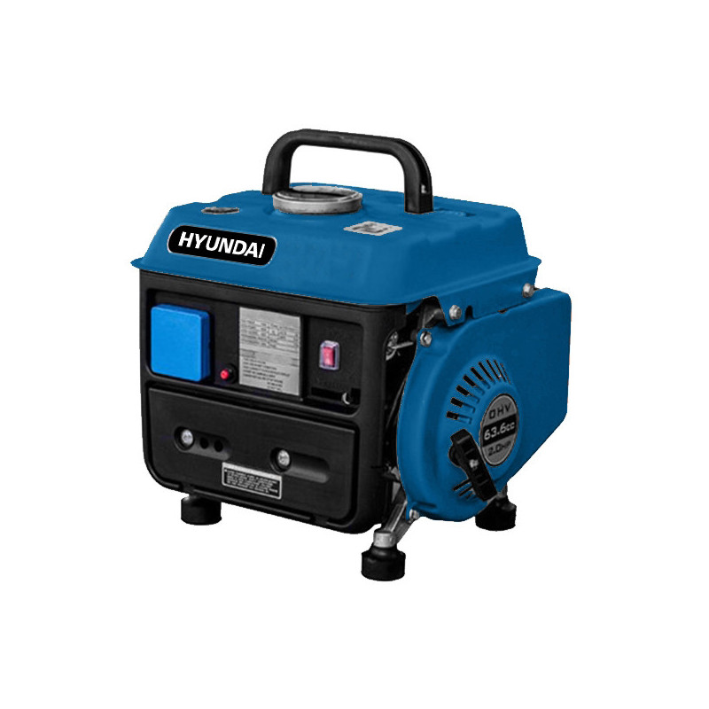 Portable petrol generator 700 W - recoil start 