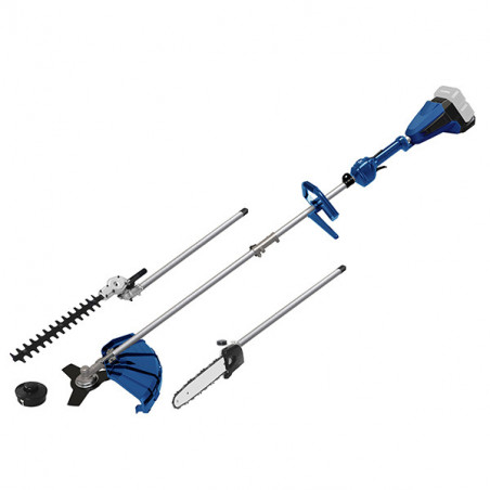 Multifonction sans fil 2x20 V - 4 en 1 - Moteur brushless