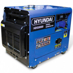 Diesel generator 5000 W - electric start  - AVR system