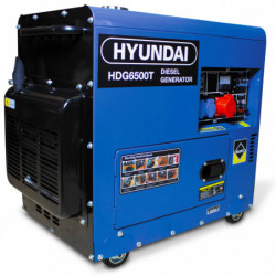 Generator Prądotwórczy Diesel 6500 W - elektryczny rozruch  - System AVR - Trójfazowy