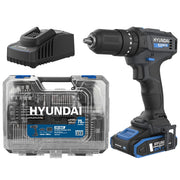 Perceuse à percussion sans fil Hyundai 20V 50Nm, 2 vitesses, mandrin 13mm, LED | HD20S-50TT-EU