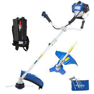 Hyundai HYBC5600X 56cc petrol brushcutter and grass trimmer 2 in 1