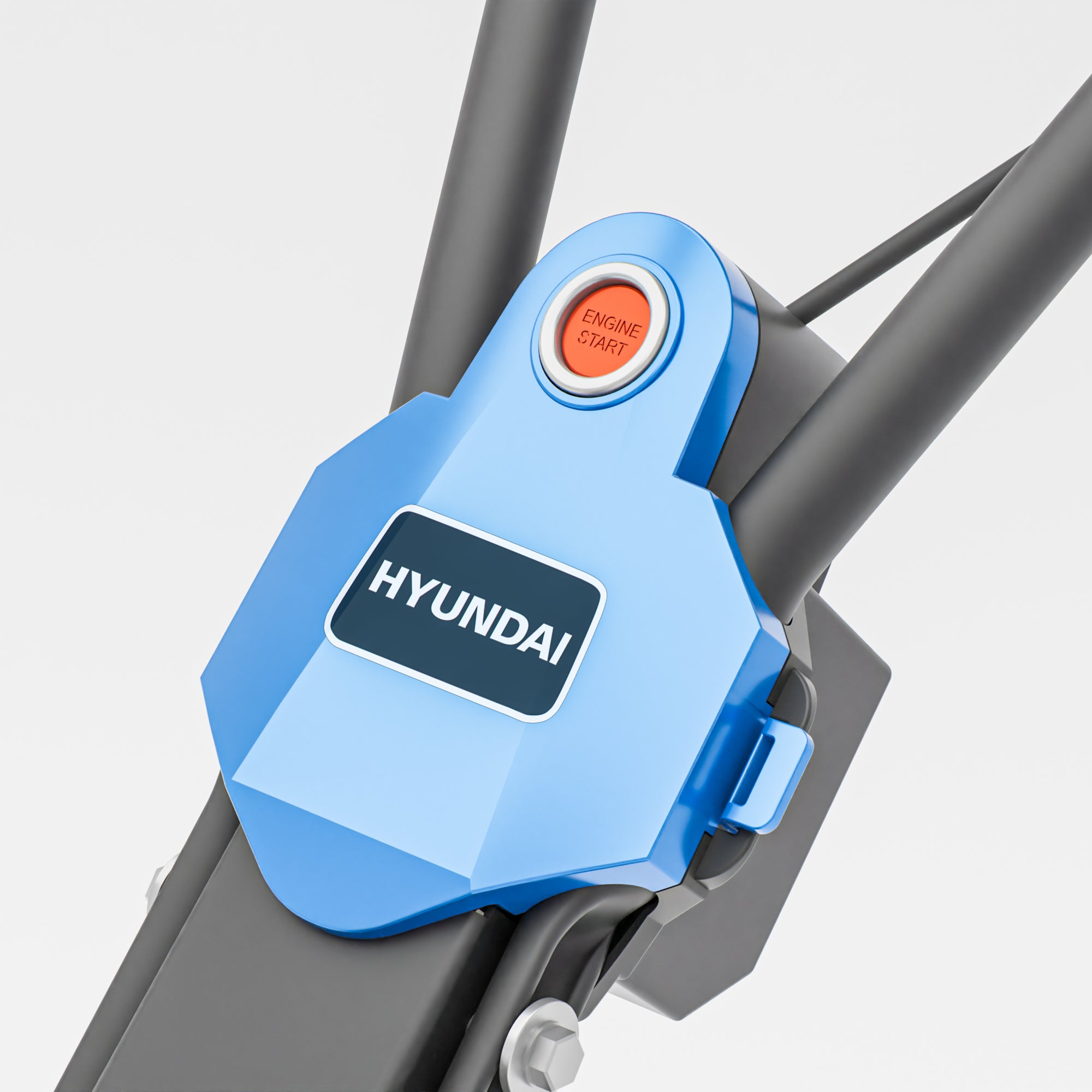 Motobineuse thermique Hyundai 60 cm, Démarrage électrique, 173 cc, 4 jeux de fraises | HYT175EX-EU