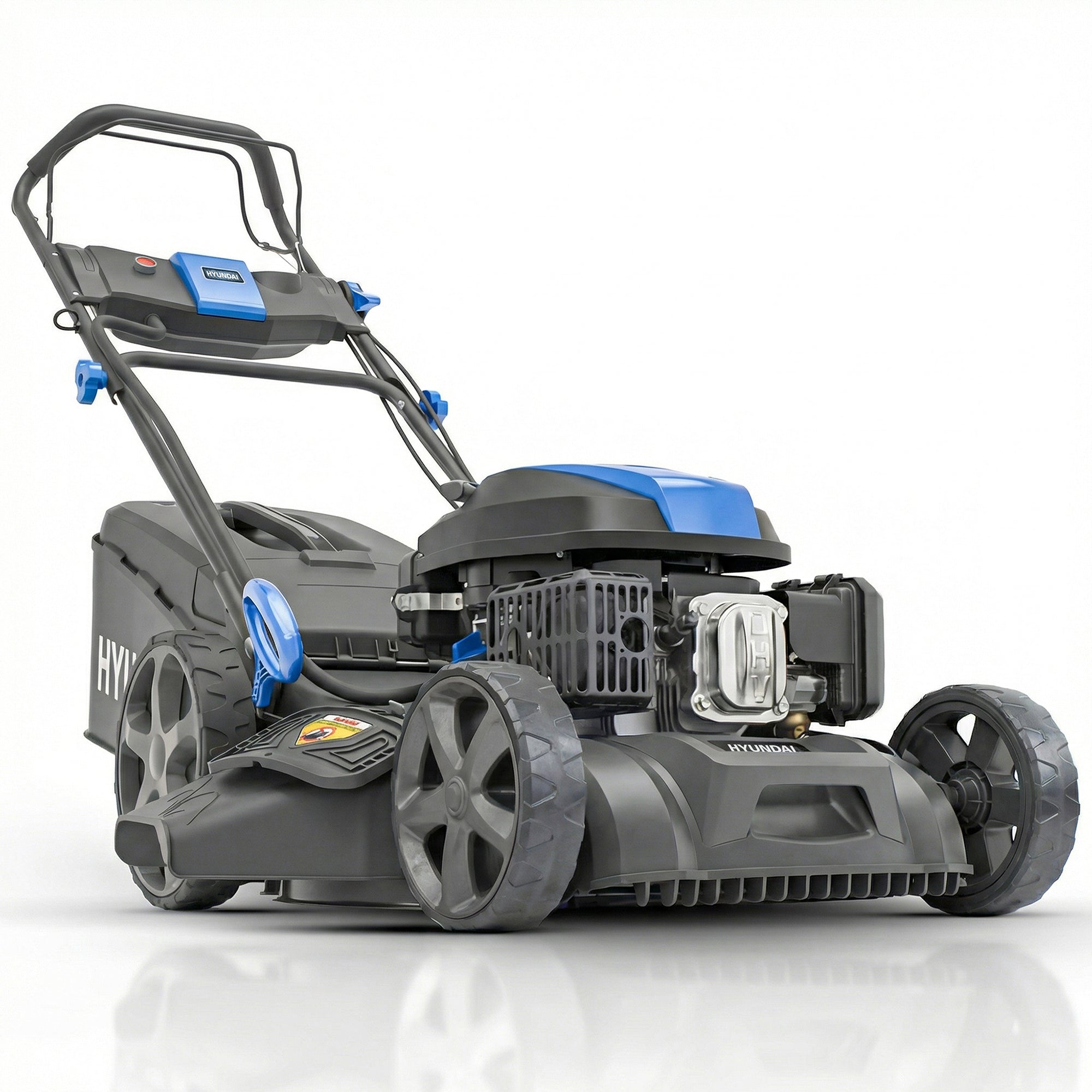 Tondeuse thermique autotractée Hyundai 56cm, Démarrage électrique, 3-en-1 | HYM22200SPEX-EU