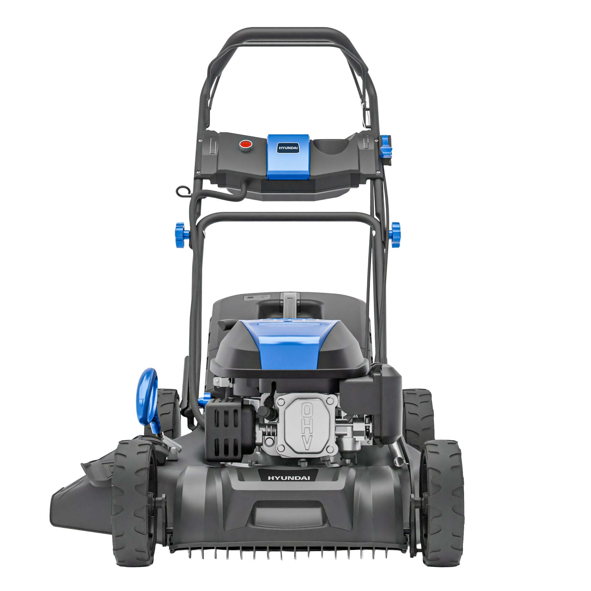 Tondeuse thermique autotractée Hyundai 56cm, Démarrage électrique, 3-en-1 | HYM22200SPEX-EU