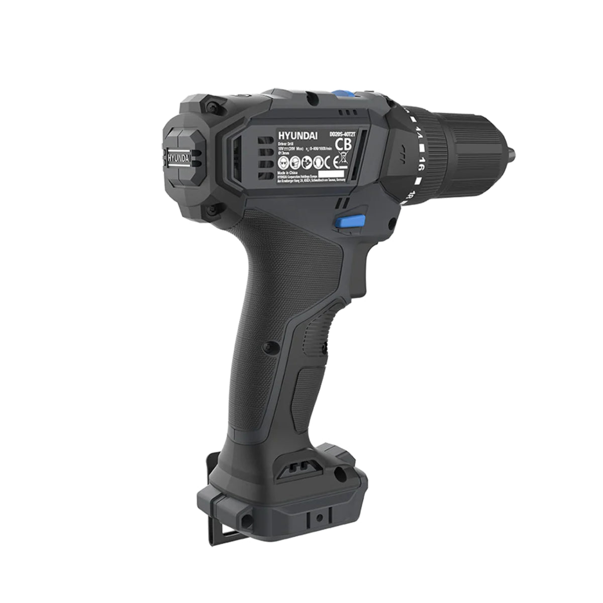 Hyundai 20V 33cm Lawnmower and 40Nm Driver Drill Kit