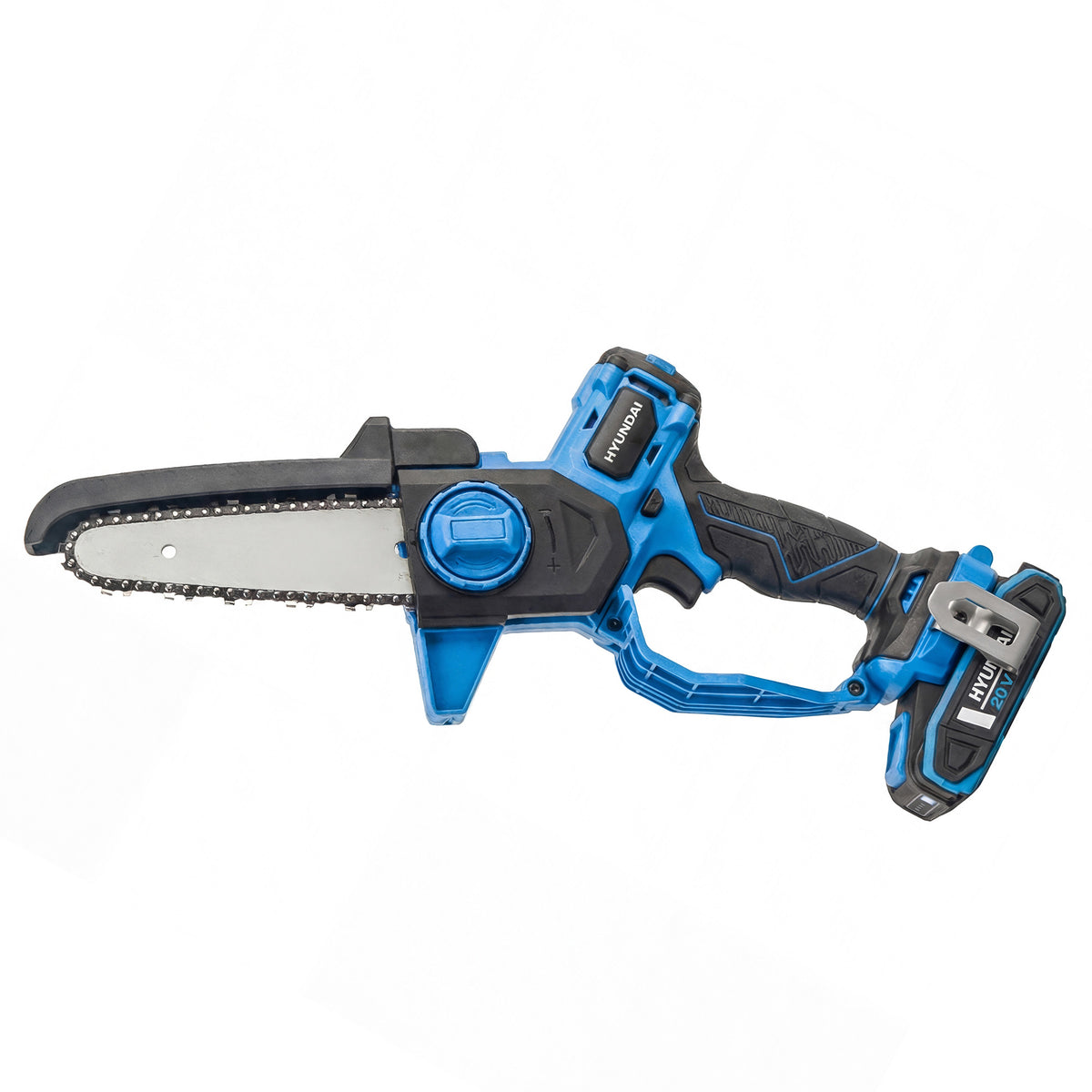 Hyundai 20V 33cm Lawnmower and 6in Brushless Chainsaw Kit