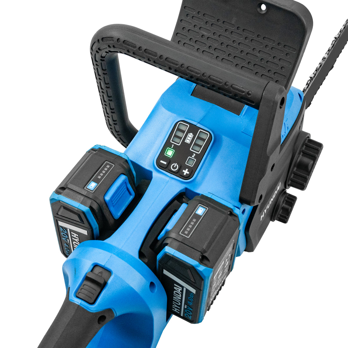 Hyundai 14in and 6in Brushless Cordless Chainsaw Kit